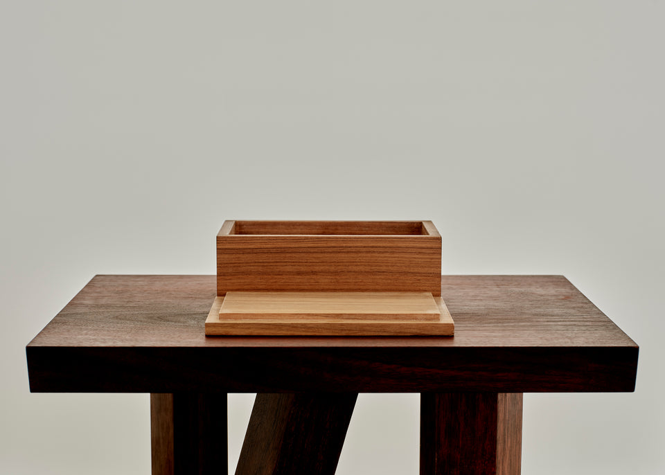 Miter Box Walnut Open 1