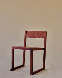 Stacking Chair Beetroot Side 1